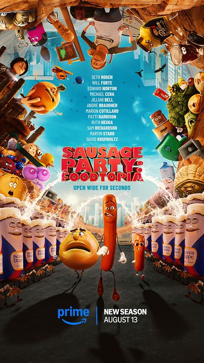 Sausage Party: Foodtopia : Kinoposter