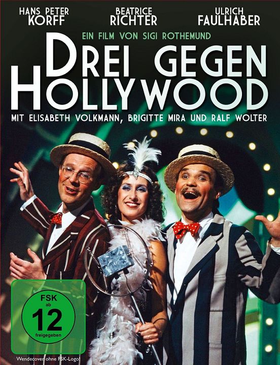Drei gegen Hollywood : Kinoposter