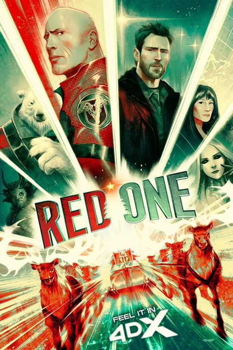 Red One - Alarmstufe Weihnachten : Kinoposter