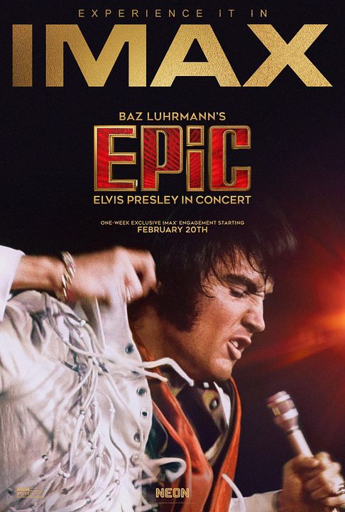 EPiC: Elvis Presley in Concert : Kinoposter