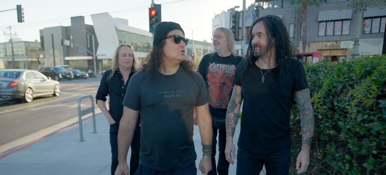 Kreator - Hate & Hope : Bild Mille Petrozza, Jürgen "Ventor" Reil, Frédéric Leclercq