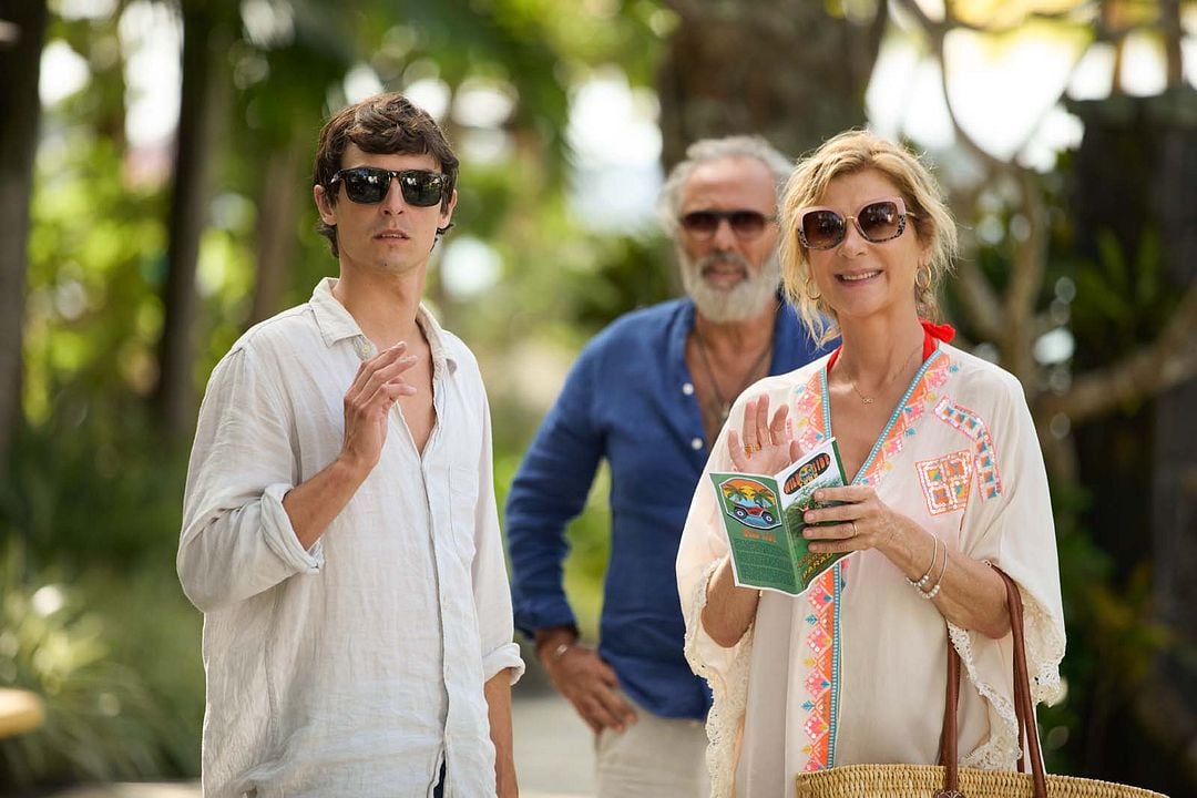 Flitterwochen mit meiner Mutter : Bild Gilbert Melki, Michèle Laroque, Julien Frison