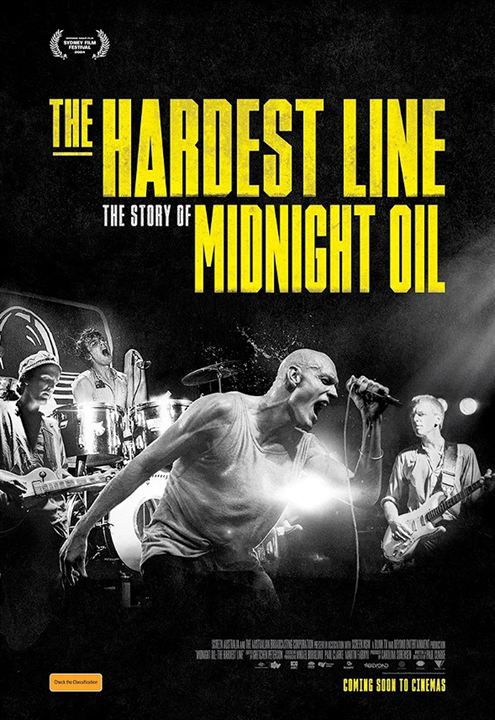 Midnight Oil: The Hardest Line : Kinoposter