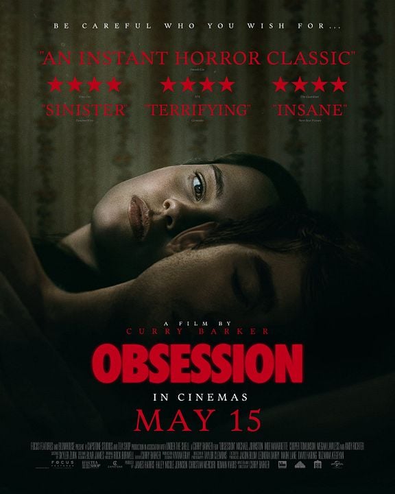 Obsession - Du sollst mich lieben : Kinoposter