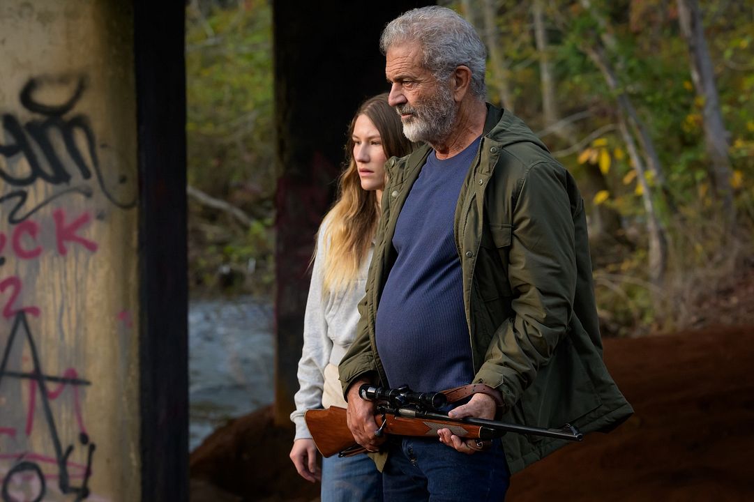 Hunting Season - Blutige Fährte : Bild Mel Gibson, Sofia Hublitz