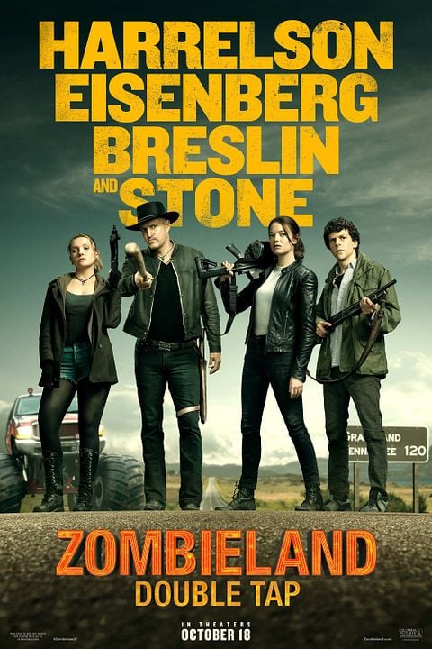 Zombieland 2: Doppelt hält besser : Kinoposter