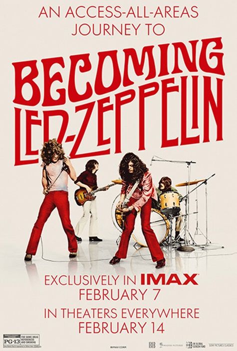 Becoming Led Zeppelin : Kinoposter