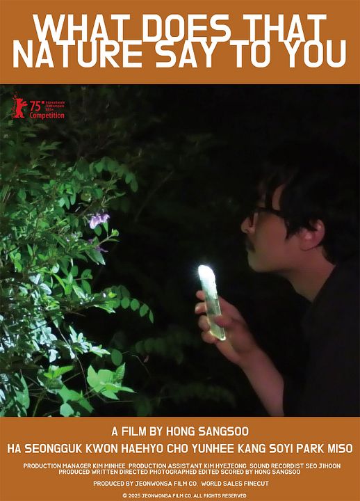  What Does That Nature Say To You  : Kinoposter