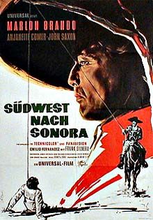 Südwest nach Sonora : Kinoposter