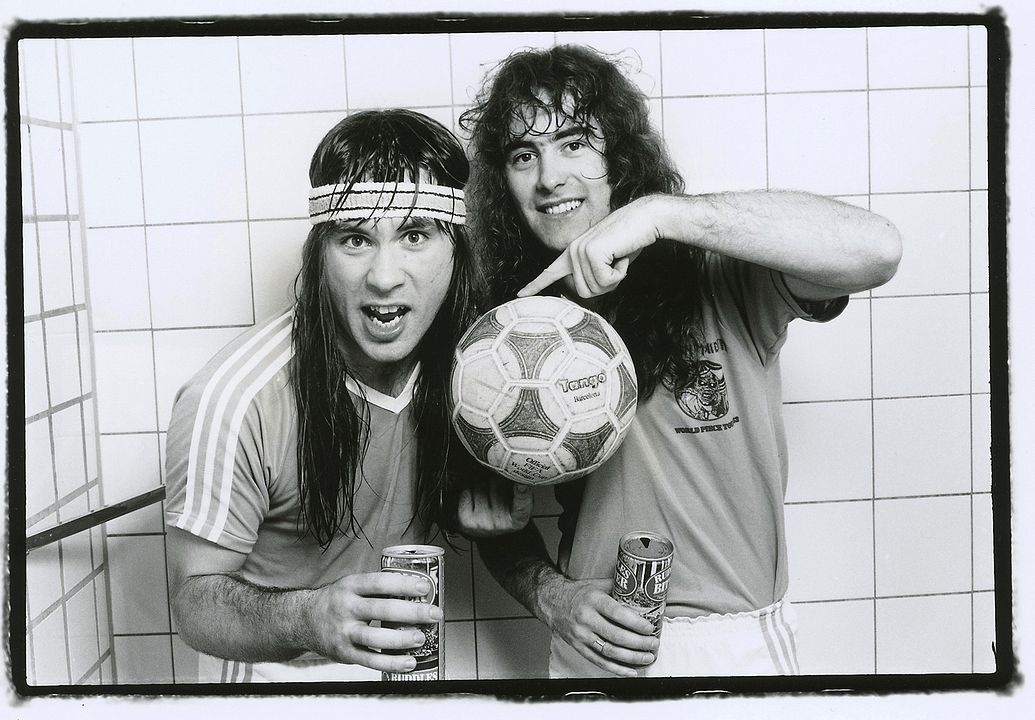 Iron Maiden: Burning Ambition : Bild Steve Harris, Bruce Dickinson