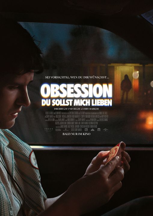 Obsession - Du sollst mich lieben : Kinoposter