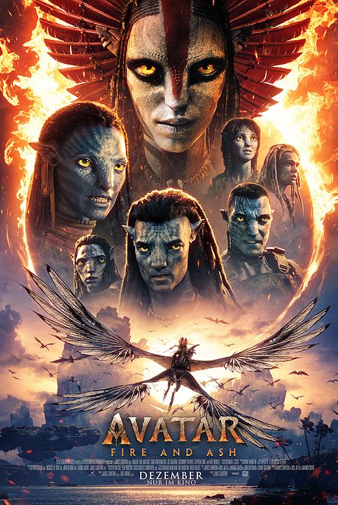Avatar 3: Fire And Ash : Kinoposter
