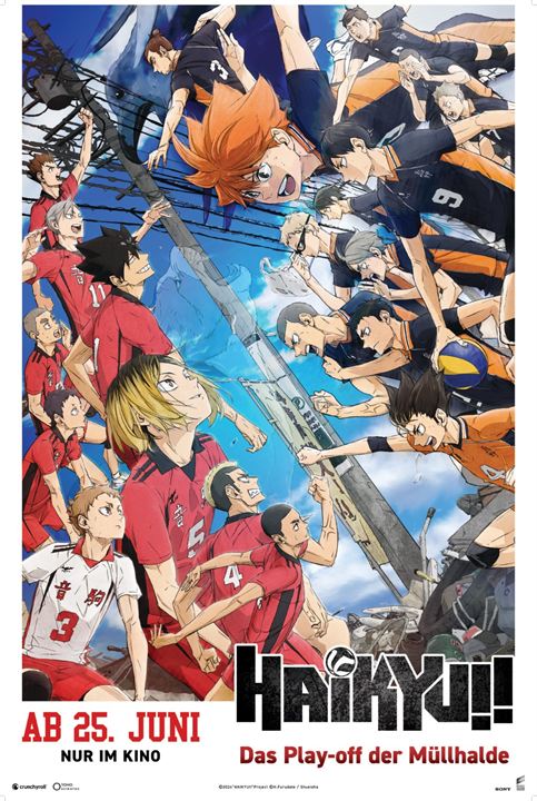 Haikyu!! Das Play-off der Müllhalde : Kinoposter