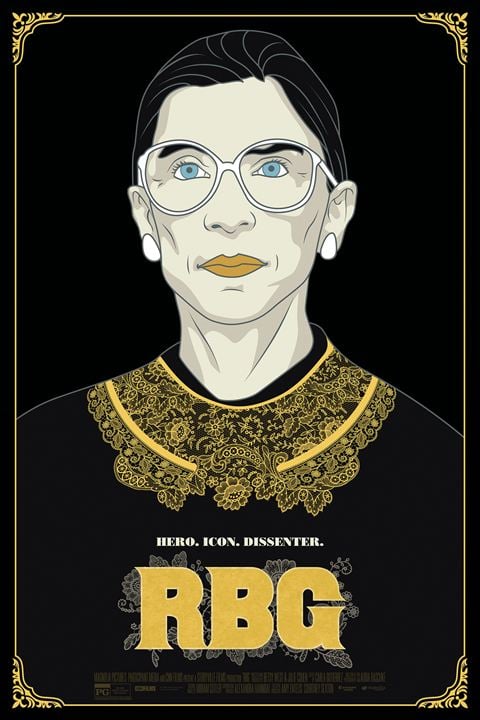 RBG - Ein Leben für die Gerechtigkeit : Kinoposter