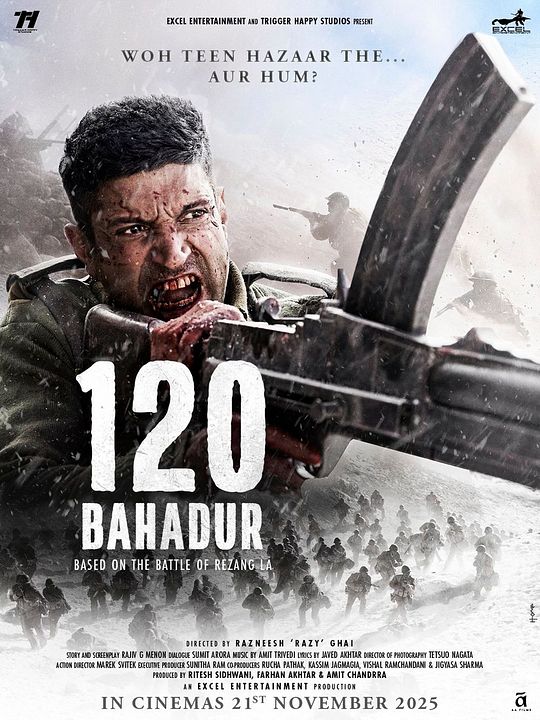 120 Bahadur : Kinoposter