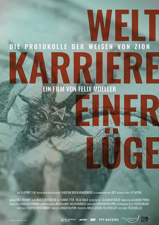 Weltkarriere einer Lüge: Die Protokolle von Zion : Kinoposter