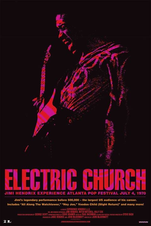 Jimi Hendrix: Electric Church : Kinoposter