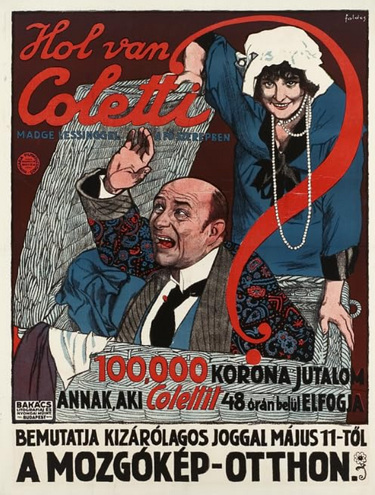Wo ist Coletti : Kinoposter