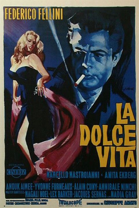 La Dolce Vita - Das süße Leben : Kinoposter