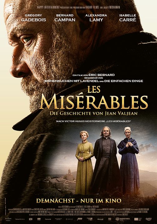 Les Misérables - Die Geschichte von Jean Valjean : Kinoposter