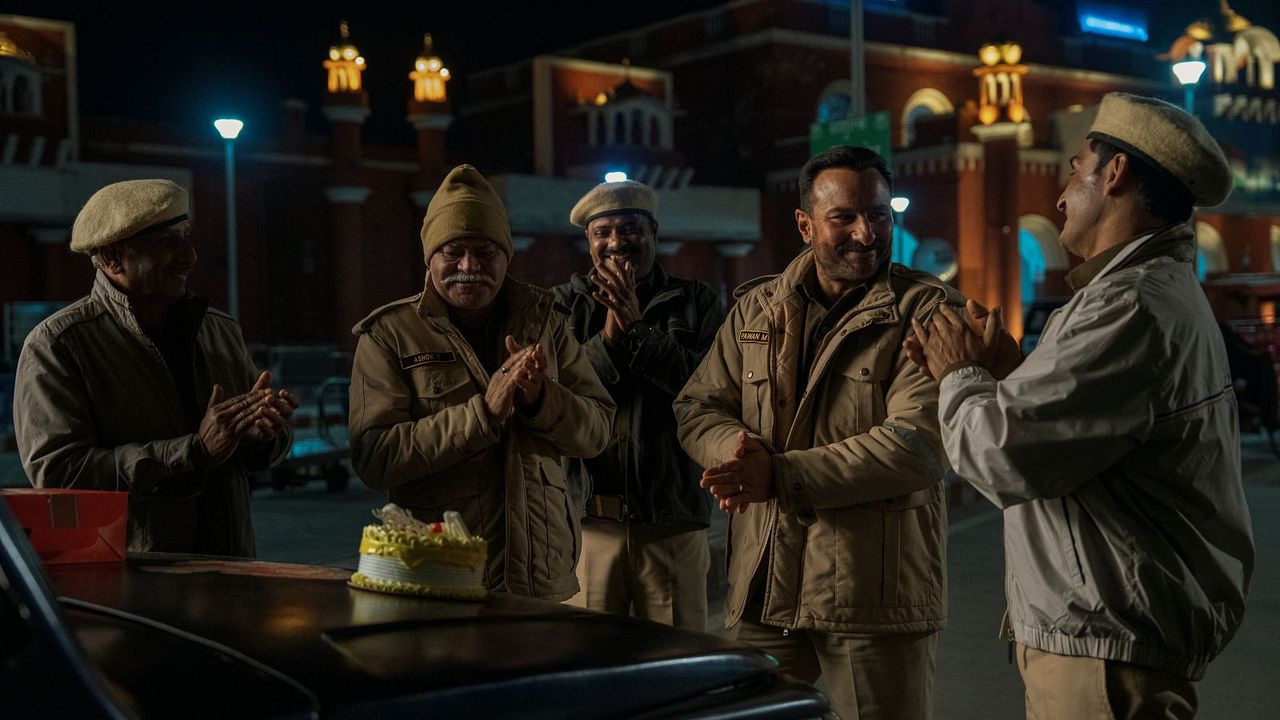 Kartavya : Bild Sanjay Mishra, Saif Ali Khan
