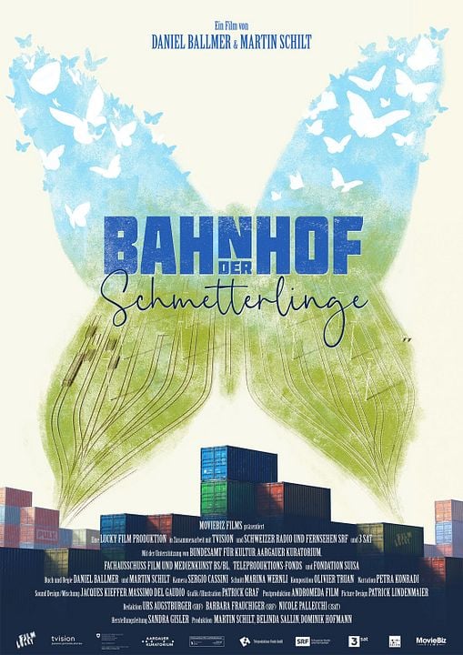 Bahnhof der Schmetterlinge : Kinoposter