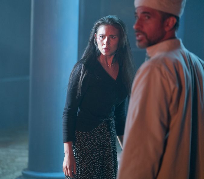 Refuge - Der Exorzismus des Sergeant Rick : Bild Johanna Harlin, Raza Jaffrey