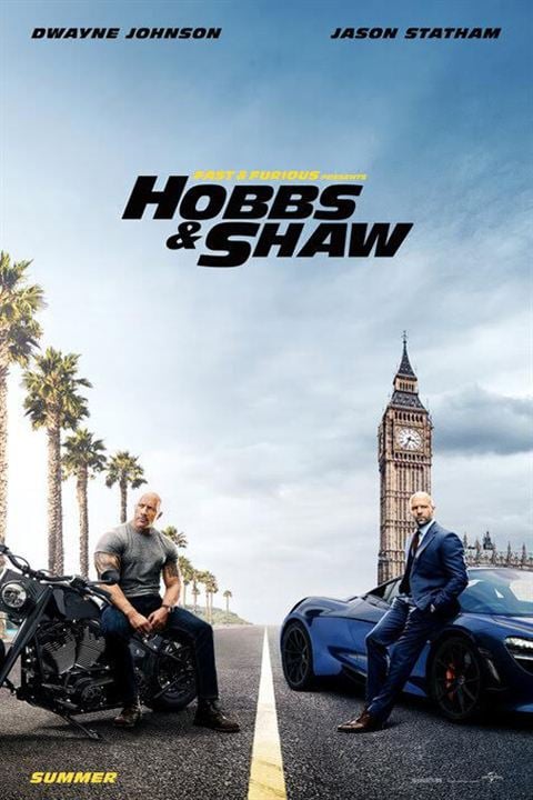 Fast & Furious: Hobbs & Shaw : Kinoposter