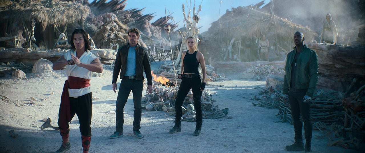Mortal Kombat 2 : Bild Mehcad Brooks, Jessica McNamee, Karl Urban, Ludi Lin