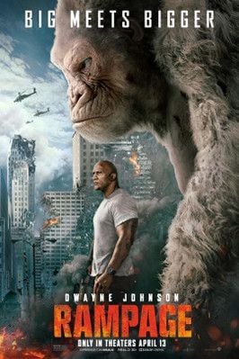 Rampage - Big Meets Bigger : Kinoposter