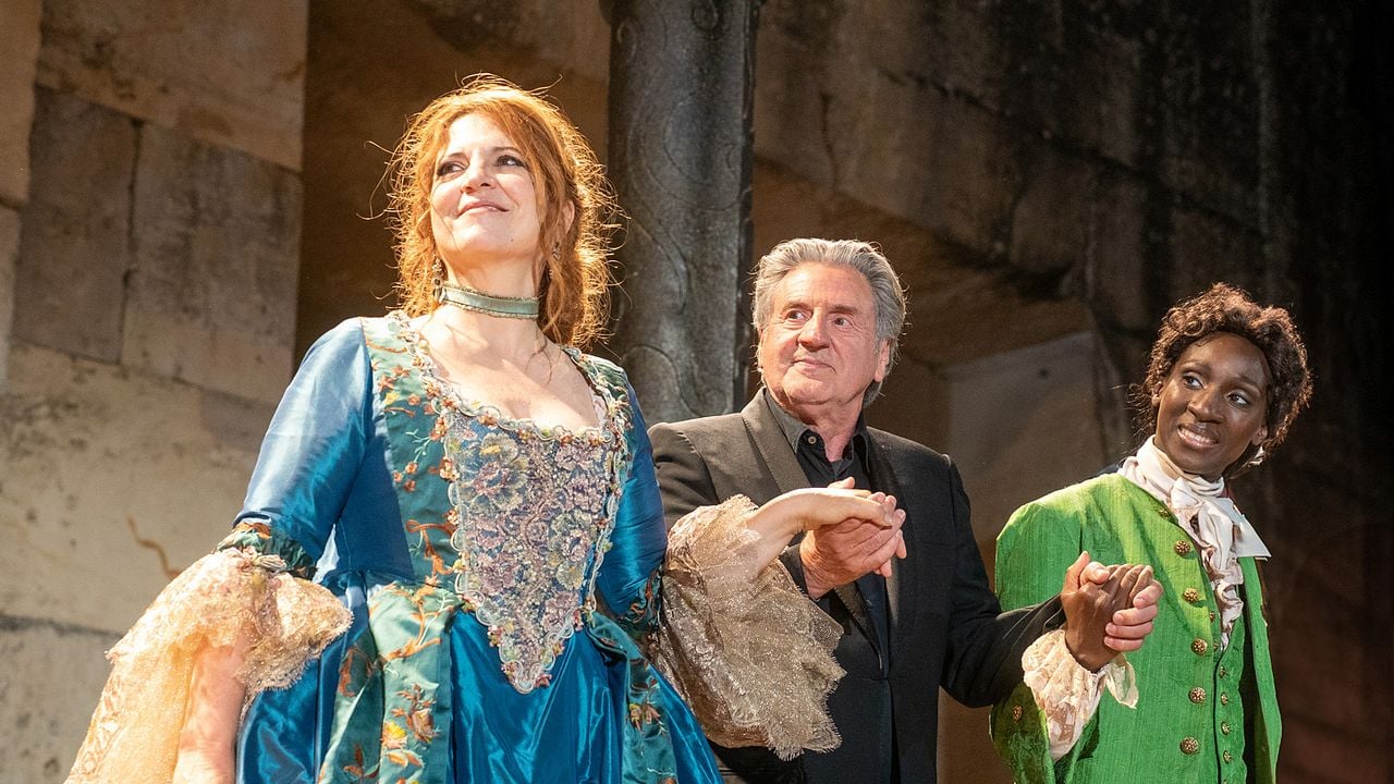 Crescendo : Bild Eye Haïdara, Daniel Auteuil, Agnès Jaoui