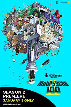 Mob Psycho 100 Season 2 Premiere (Fathom) : Kinoposter