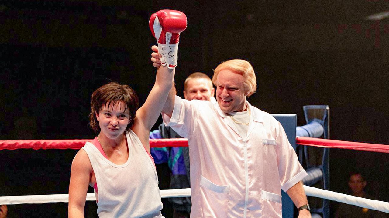 That's Why The Lady Is A Champ : Bild Ben Foster, Sydney Sweeney