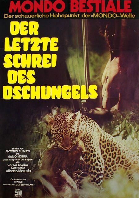 Mondo Bestiale - Der letzte Schrei des Dschungels : Kinoposter