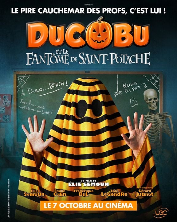 Ducobu et le fantôme de Saint-Potache : Kinoposter