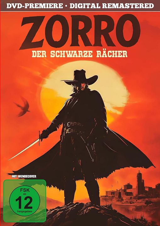 Zorro, der schwarze Rächer : Kinoposter