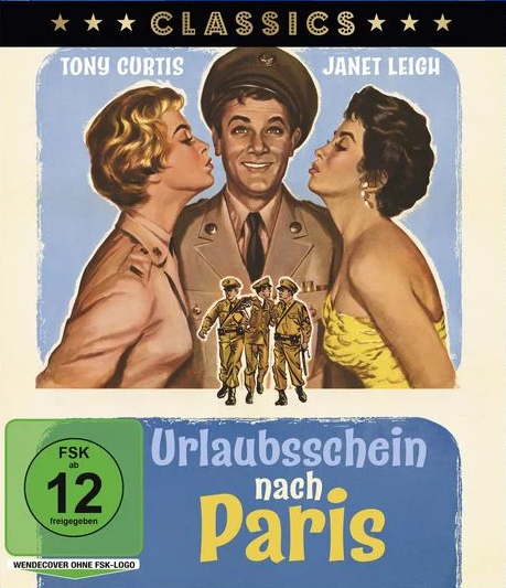 Urlaubsschein nach Paris : Kinoposter