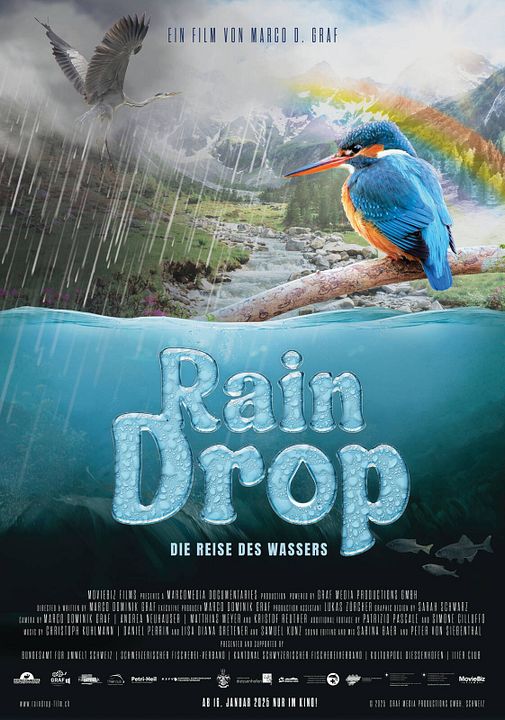 Raindrop - Die Reise des Wassers : Kinoposter