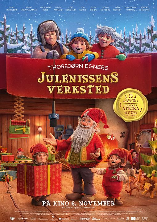Auf der Suche nach der Weihnachtswerkstatt : Kinoposter