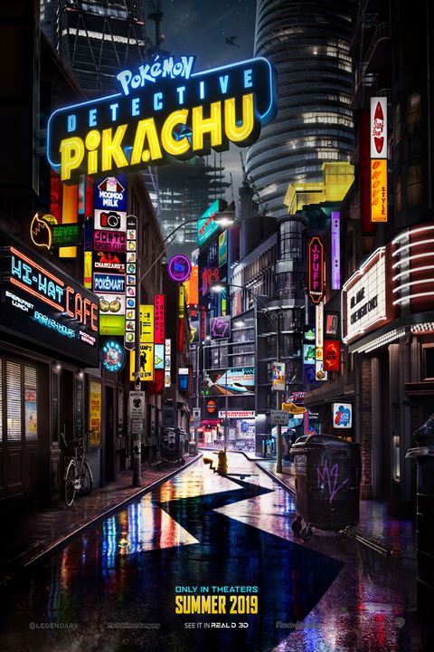 Pokémon Meisterdetektiv Pikachu : Kinoposter