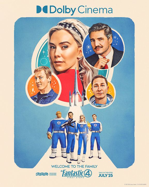 The Fantastic Four: First Steps : Kinoposter