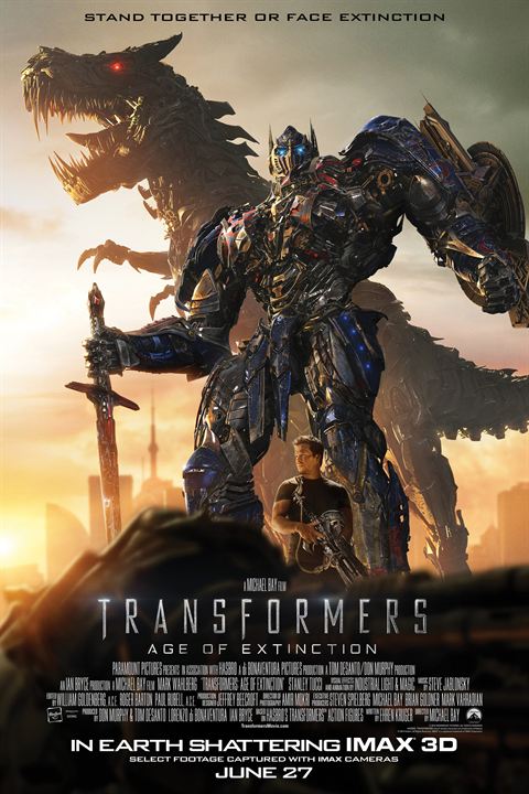 Transformers 4: Ära des Untergangs : Kinoposter