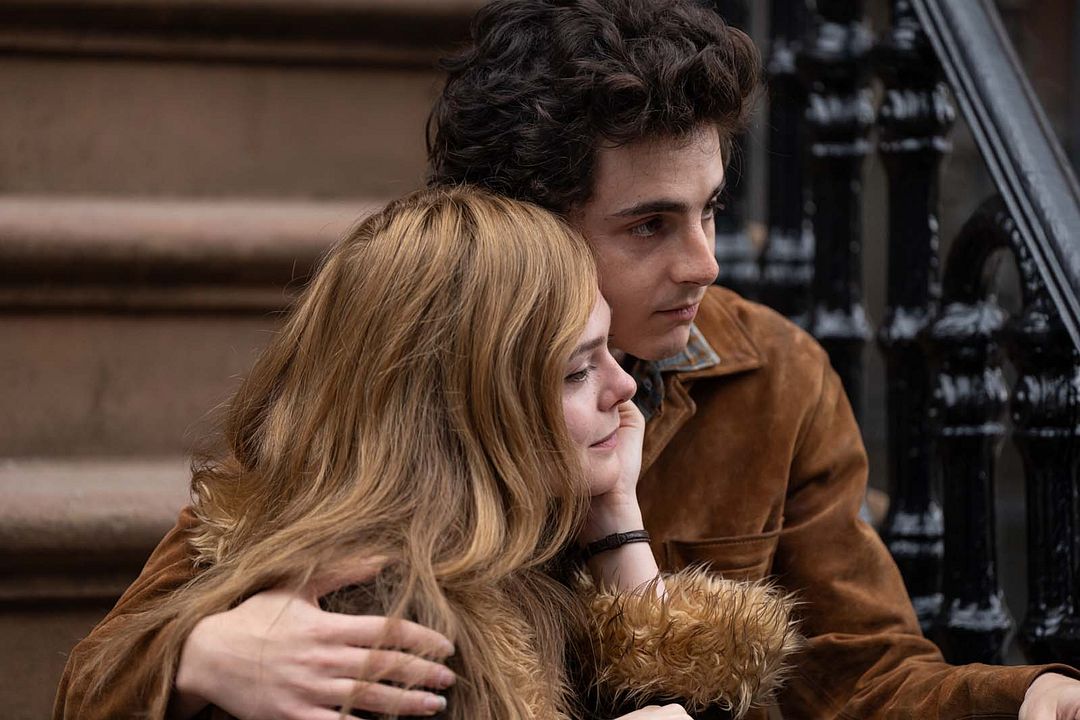 Like A Complete Unknown : Bild Timothée Chalamet, Elle Fanning