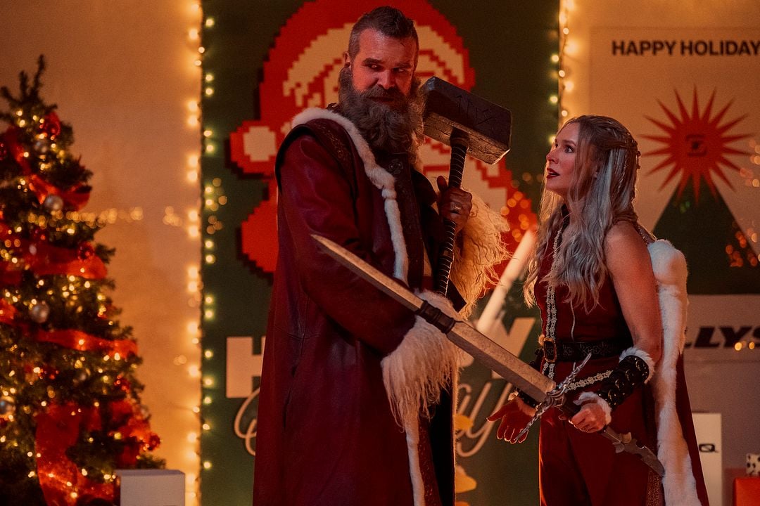 Violent Night 2 - Eine Tödliche Bescherung : Bild Kristen Bell, David Harbour
