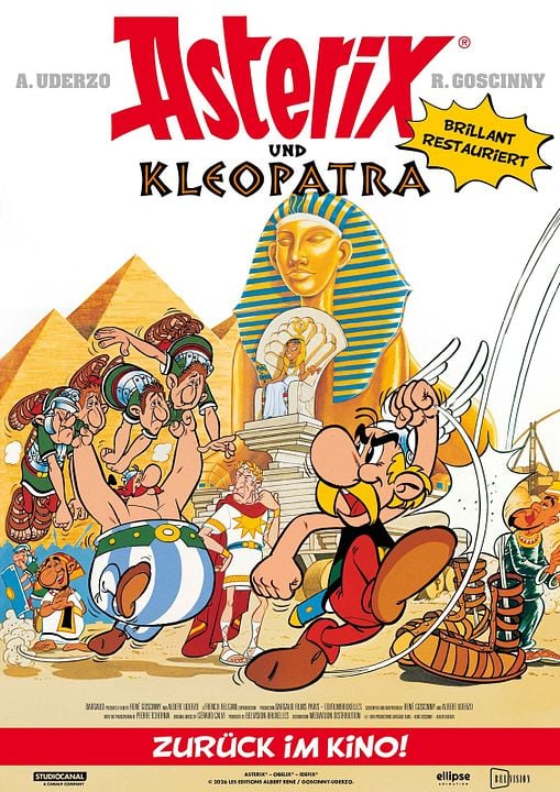 Asterix und Kleopatra : Kinoposter
