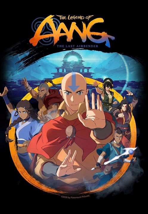 Avatar Aang: Der Herr der Elemente : Kinoposter