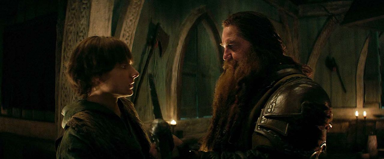 Drachenzähmen leicht gemacht : Bild Gerard Butler, Mason Thames