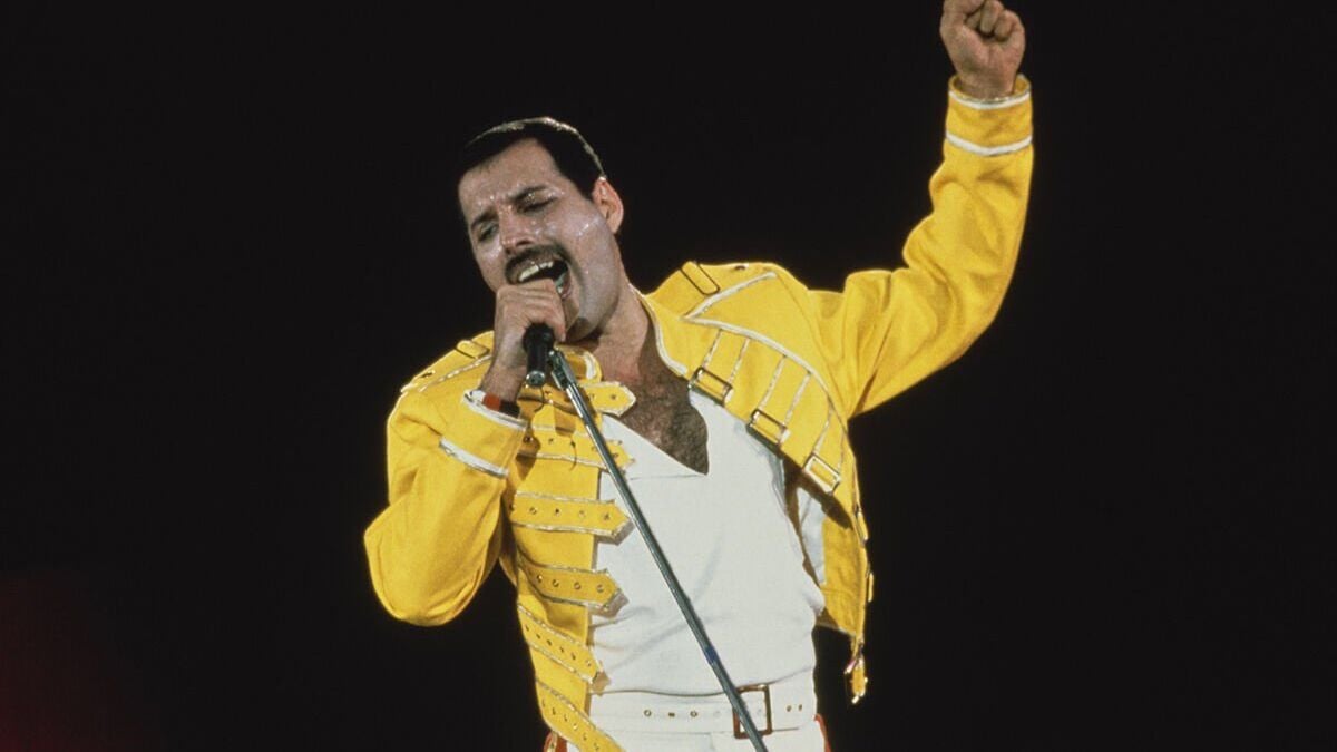 Queen Budapest : Bild Freddie Mercury, Queen