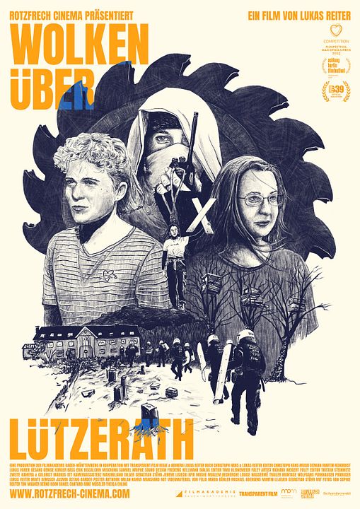 Wolken über Lützerath : Kinoposter