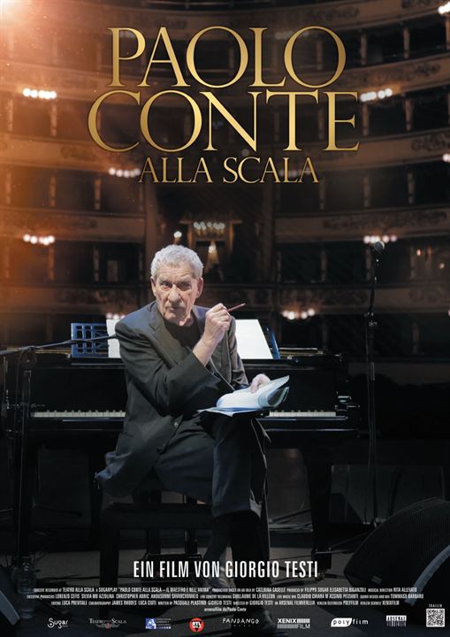 Paolo Conte Alla Scala : Kinoposter